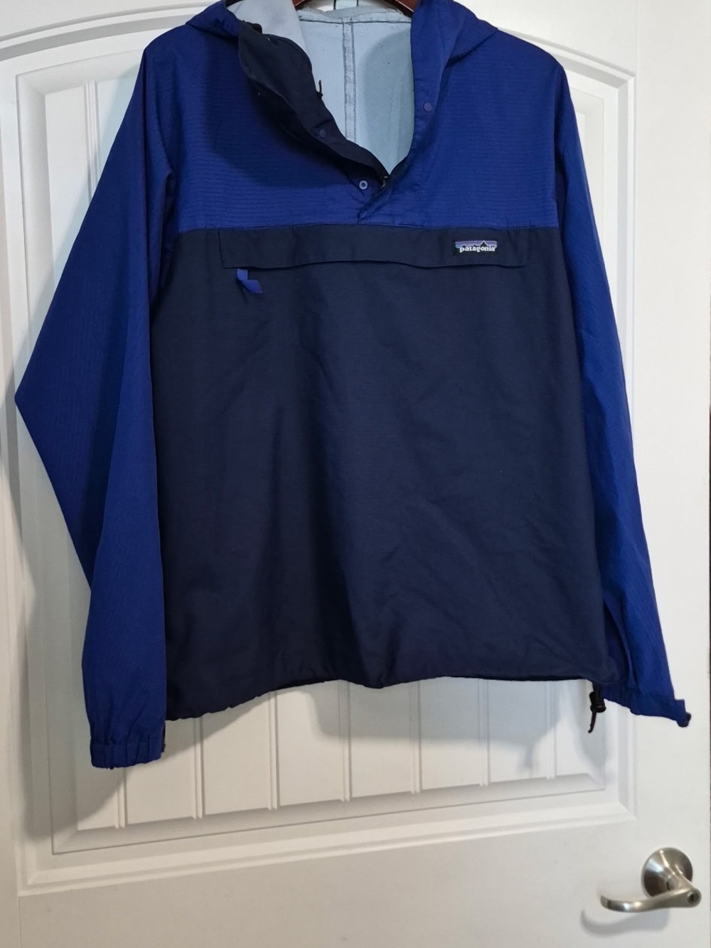 Patagonia Men's Blue Pullover Anorak Jacket
